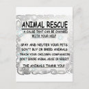 Search for animal welfare cards Rescue