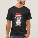 Search for penguin tshirts Santa