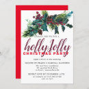 Search for holly berries invitations Red and green