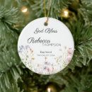 Search for wildflower christmas tree decorations Christening