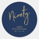 Search for 90 birthday stickers Script