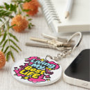 Search for graphic art key rings Trendy