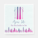 Search for skiing napkins Bachelorette