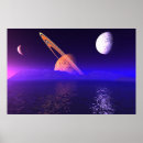 Search for sci fi fantasy landscape posters Space