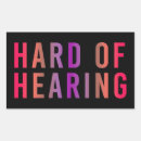 Search for hearing loss stickers Asl