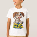 Search for builder kids tshirts Mecha