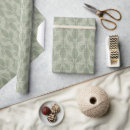 Search for botanical wrapping paper Sage green