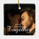 Search for first year engaged christmas tree decorations 1st xmas together