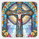 Search for stained glass cross stickers Religious