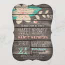 Search for wood sweet 16 invitations Birthday