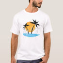 Search for tree key tshirts Beach