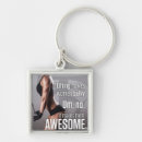 Search for awesomeness motivation key rings Motivational