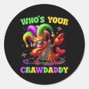 Search for mardi gras jester stickers Watercolor