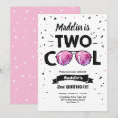 Search for two cool birthday invitations Pink