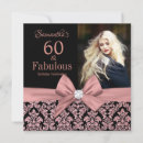 Search for glitter 60th birthday invitations Sixty and fabulous