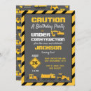 Search for under construction invitations Party