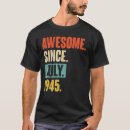 Search for 1945 tshirts Since