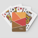 Search for geometric designs playing cards Vintage