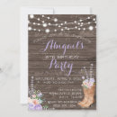 Search for lavendar invitations Shower