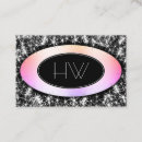 Search for monogram standard business cards Makeup artist