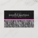 Search for zebra print business cards Pattern