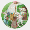 Search for rabbit illustration stickers Vintage