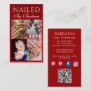 Search for nail technician business cards Social media