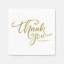 Search for thank you napkins Elegant