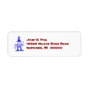 Search for sheriff return address labels Cowboy