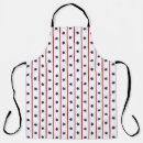 Search for stars and stripes aprons Patriotic