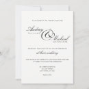 Search for black tie affair invitations Classic
