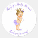 Search for vintage purple baby shower stickers For her