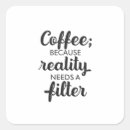 Search for need coffee stickers Typography