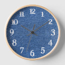 Search for denim clocks Classic