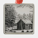 Search for log cabin christmas tree decorations School