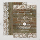 Search for wood frame wedding invitations Vintage