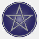 Search for witchcraft stickers Pentacle