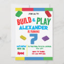 Search for building block invitations Boy