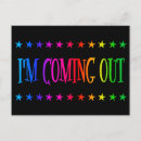 Search for outing postcards Coming out