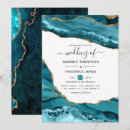 Search for teal gold wedding invitations Turquoise