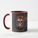 Search for gothic art mugs Dia de los muertos