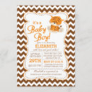 Search for tiger baby boy shower invitations Safari