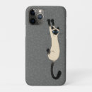 Search for cat cartoon iphone cases Siamese