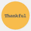 Search for thanksgivings stickers Typography