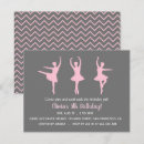 Search for ballerina silhouette invitations Party