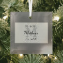 Search for marriage christmas tree decorations Mr and mrs