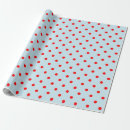 Search for pale blue wrapping paper Polka dots