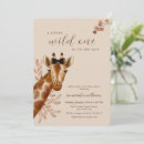 Search for wilderness baby shower invitations Cute safari animals