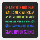 Search for earth is flat stickers Science
