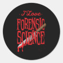 Search for forensics stickers Crime scene investigation